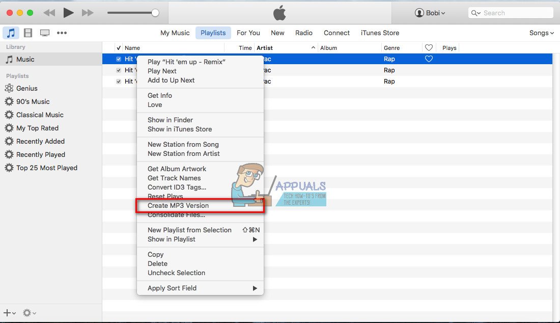 convert music to mp3 for mac